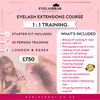 1:1 Masterclass Lash Course