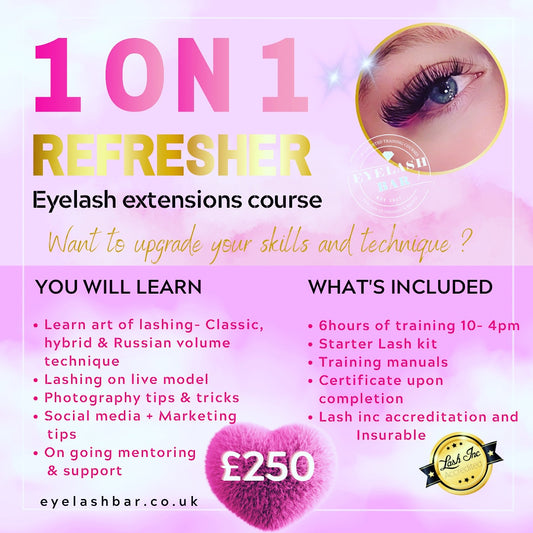 Refresher Course for Qualified Lash Tech
